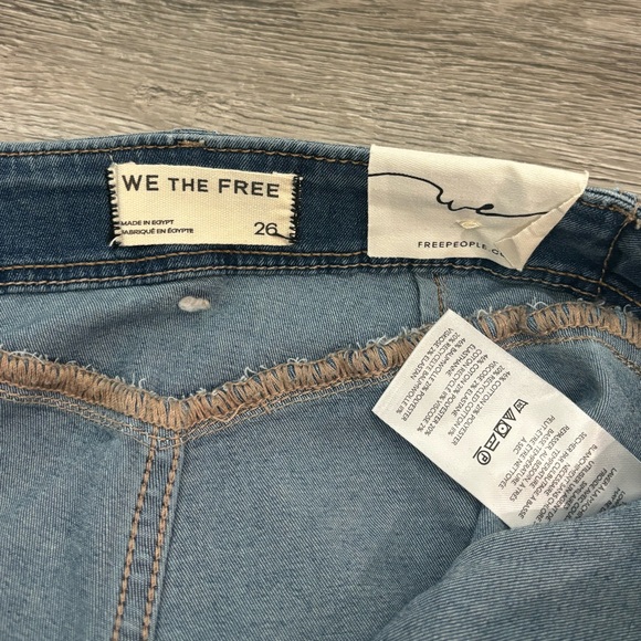 Free People We The Free Libre Wide-Leg Jeans Goodie Goodie size 26 2 - Picture 6 of 12